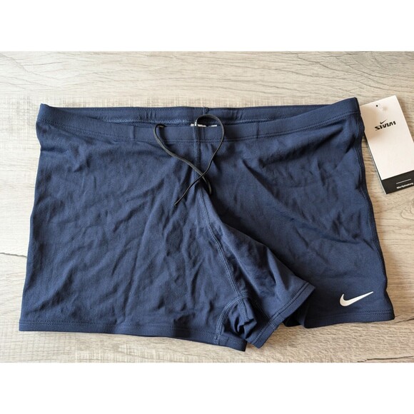 Nike HydraStrong Men's Square Leg Jammer Swimsuit - Durable Performance Swimwear - Picture 5 of 6